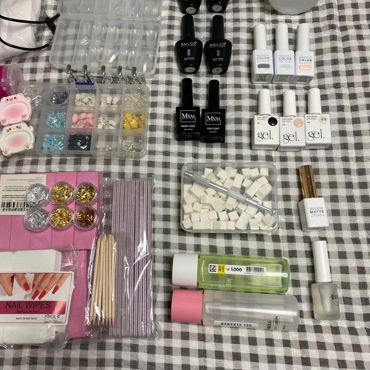 네일아트 젤네일 흡진기 파츠 등 일괄 이미지