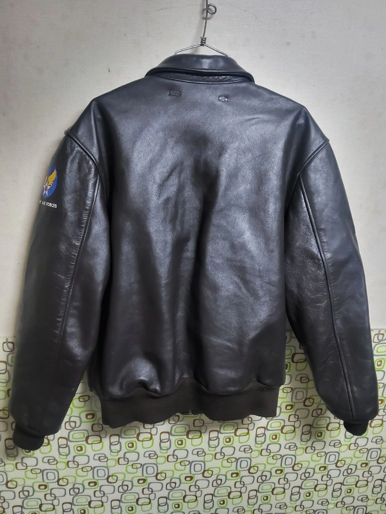 US AUTHENTIC MFG A-2 가죽자켓 42사이즈 이미지