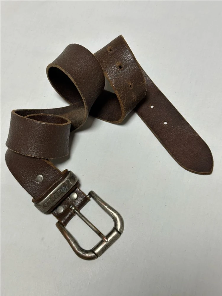 Wrangler 랭글러 빈티지 통가죽벨트 이미지