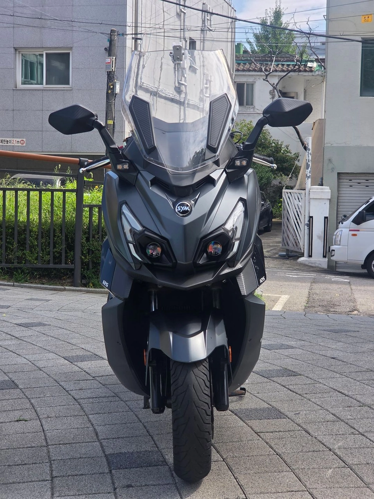 25년식 (완신)크루심알파125cc 4만 깔끔하고컨디션최상급매물팝니다. 이미지