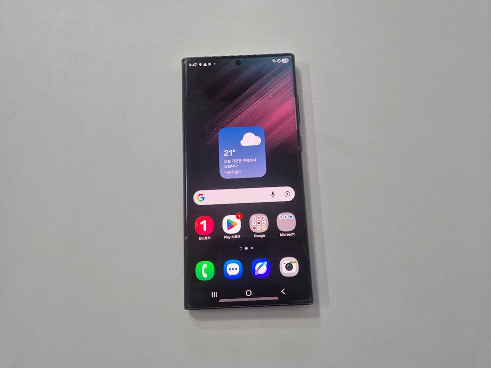 갤럭시s22울트라 블랙 256G B급 이미지