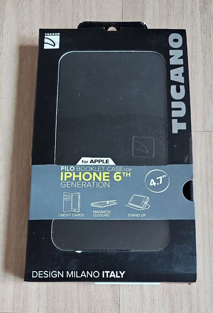 (새상품)(TUCANO) FILO BOOKLET CASE 아이폰 6 / 6S 스마트폰 케이스 이미지