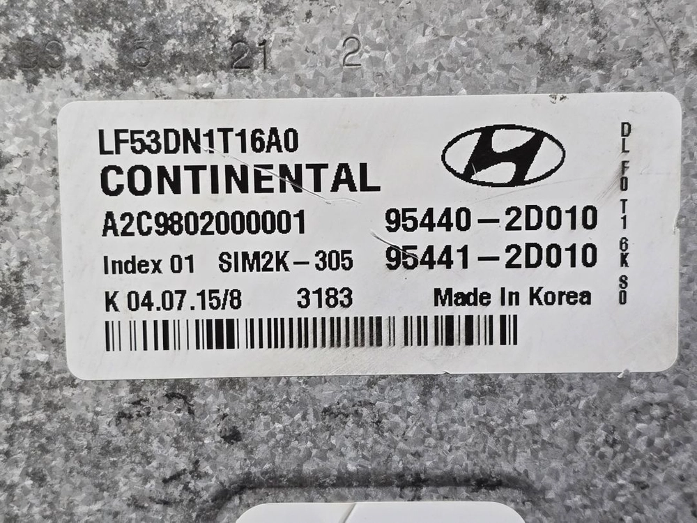 (중고) LF쏘나타 중고 TCU 95440-2D010 TD2 / 95441-2D010 / 954412D010 / 9 이미지