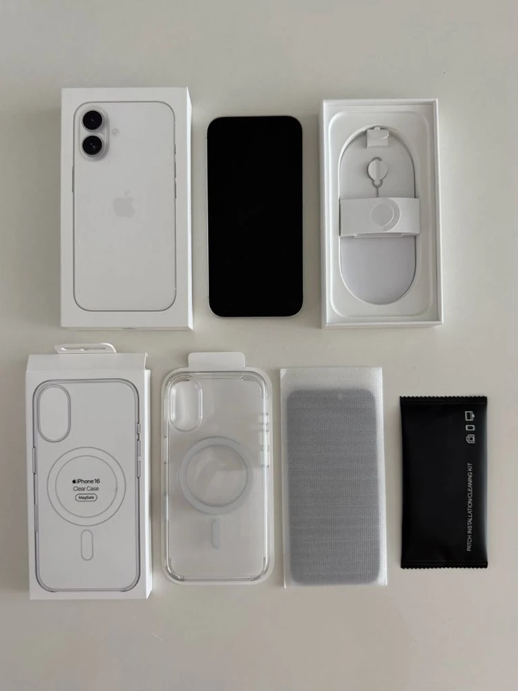 아이폰16 화이트 128GB [애케플] 이미지