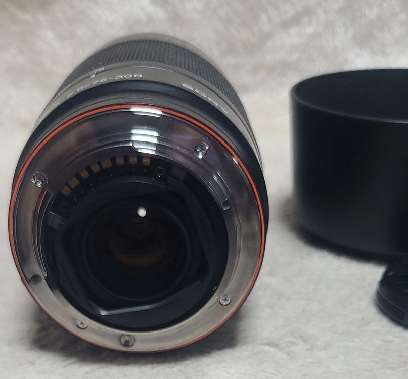 소니75-300mm 망원렌즈 이미지