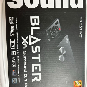 사운드카드 X-fi 사운드카드 5.1 Pro V3 이미지
