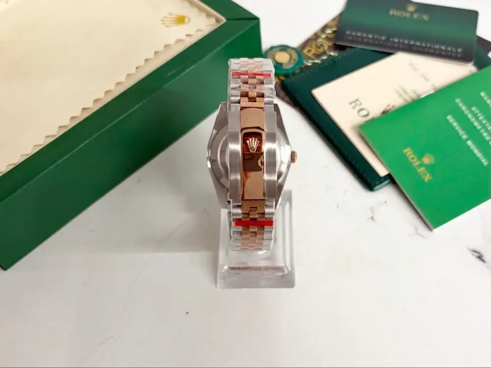 로렉스 데이트 저스트 텐포인트 초코 41mm [새상품] 이미지
