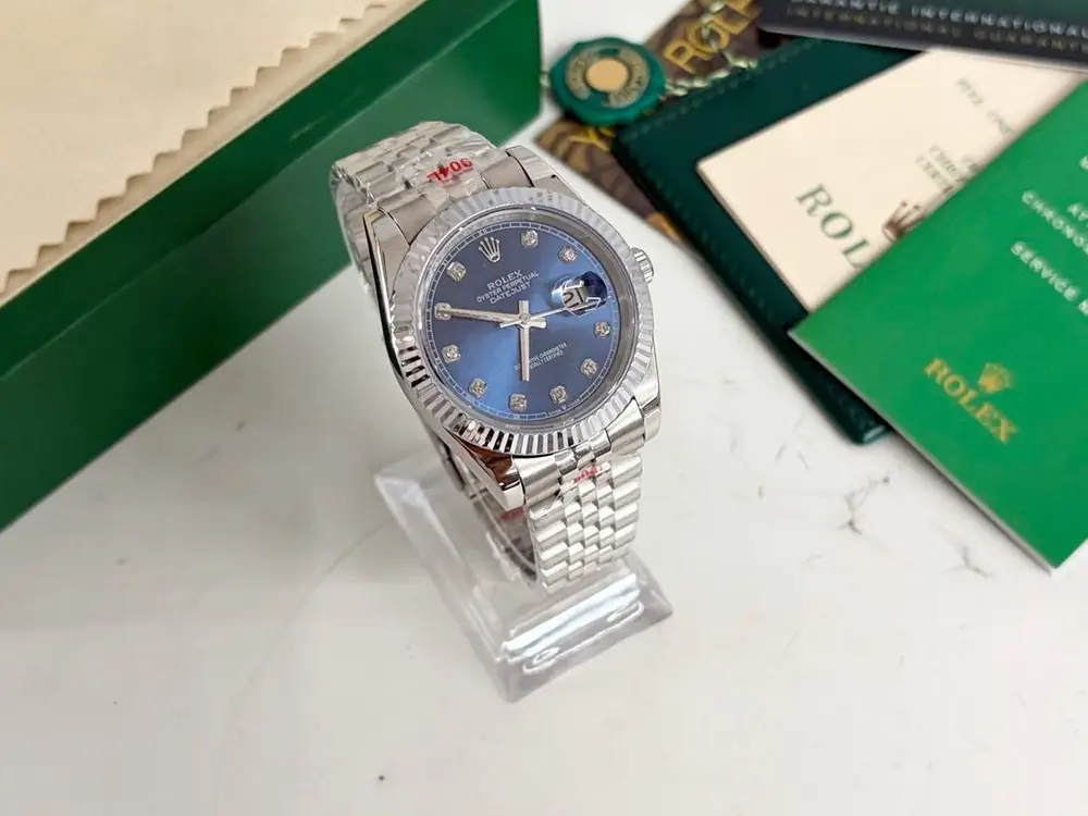 로렉스 데이트 저스트 텐포인트 블루 41mm [새상품] 이미지