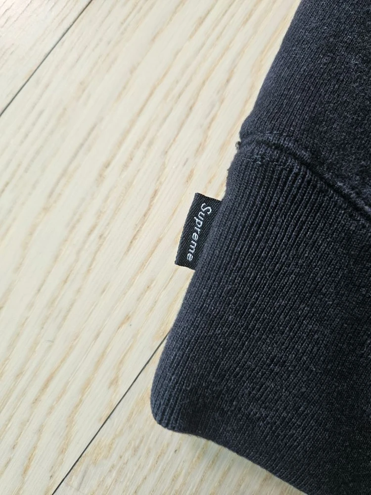 슈프림 프레이드 후드 스웨트셔츠 블랙 S 이미지