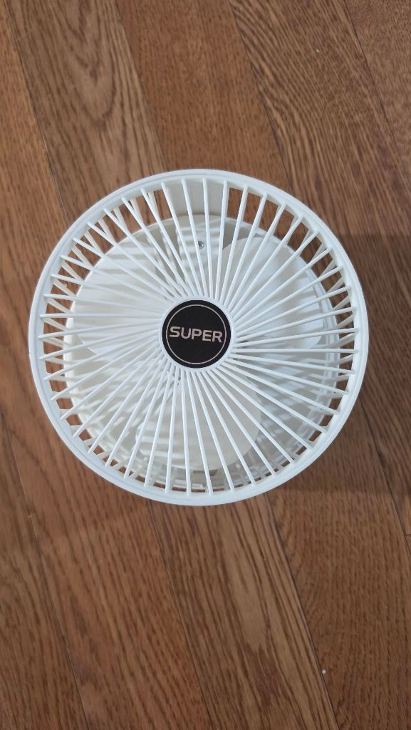 무선 접이식 탁상용 선풍기 이미지