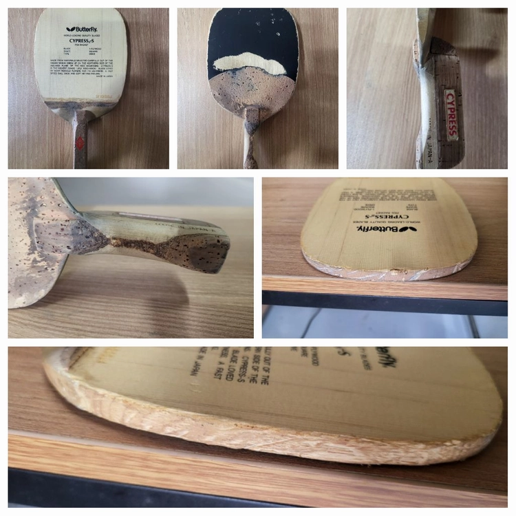 탁구라켓 완벽수리(비싼 새라켓 사지마시고 저렴하게 고쳐쓰세요)ㅡ라켓제작.수리 전문가 담당(오랜경험유명인) 이미지