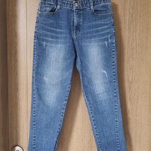 밴딩허리 스판 데님 청바지 여성 27~29인치 이미지
