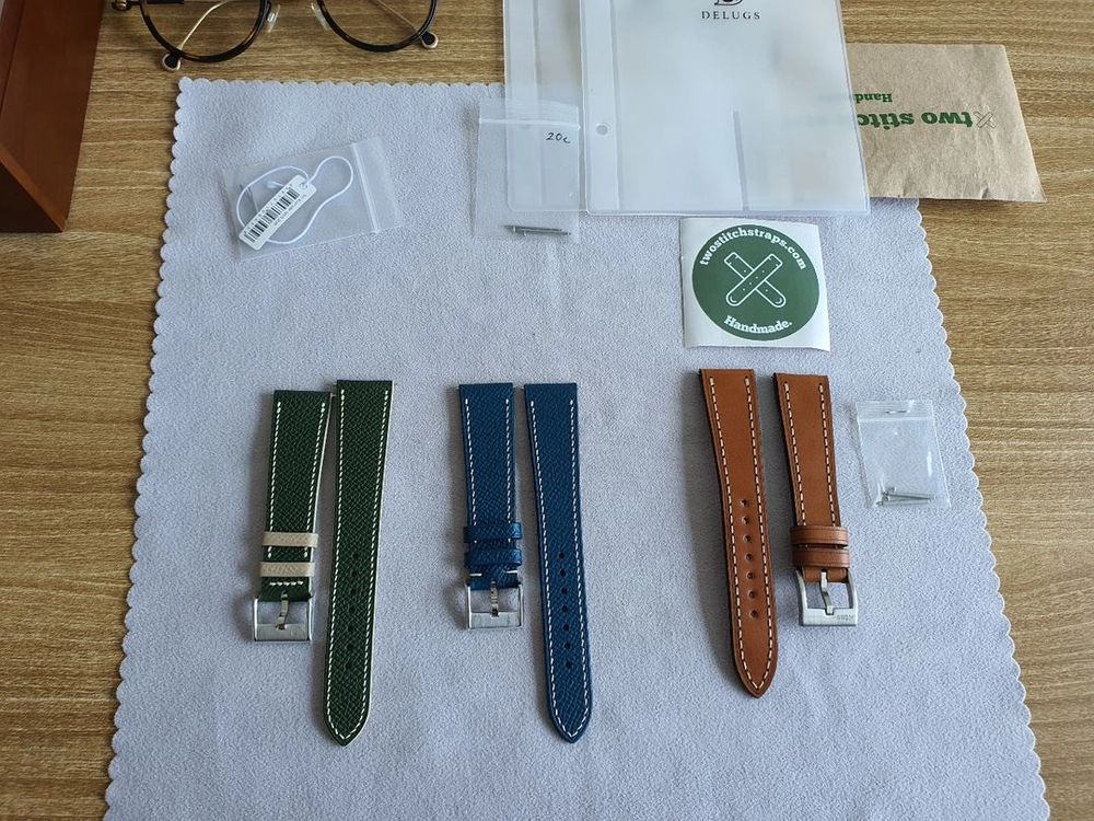 Delugs & two stitch straps 20mm 시계줄 판매합니다. (롤렉스 오메가 IWC 등) 이미지