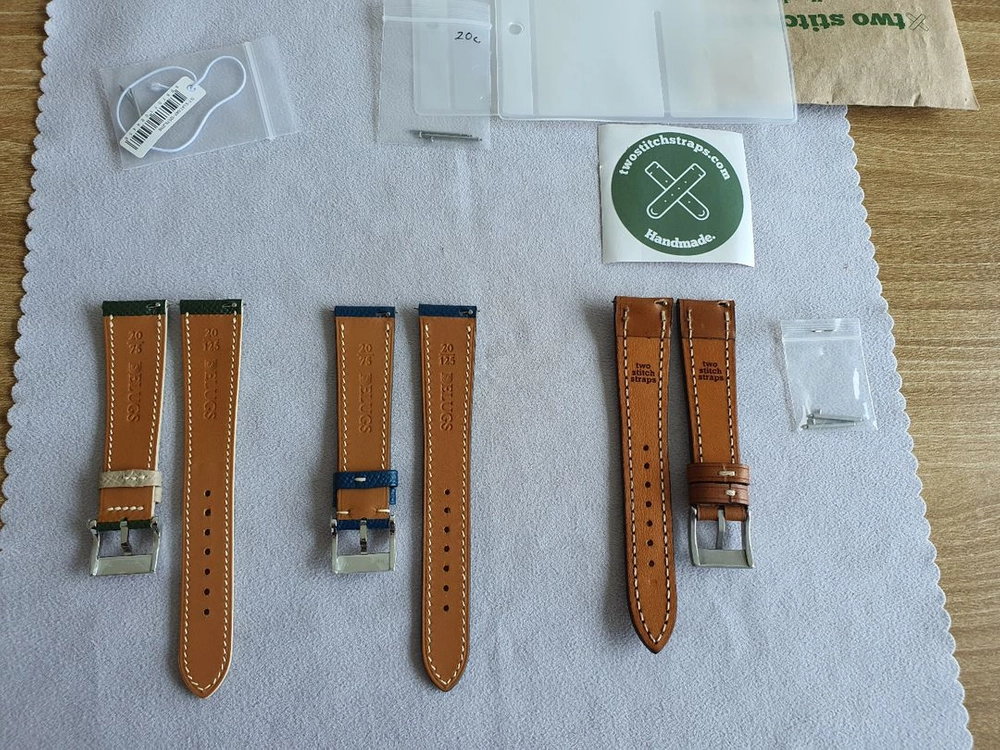 Delugs & two stitch straps 20mm 시계줄 판매합니다. (롤렉스 오메가 IWC 등) 이미지