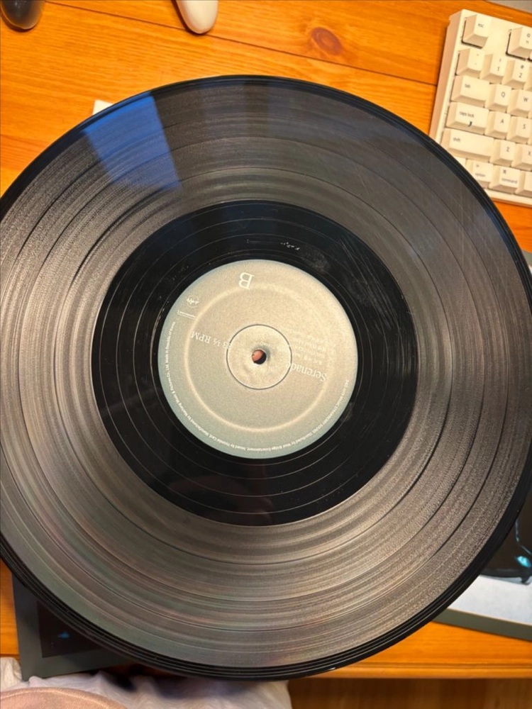 선우정아 3집 Serenade 앨범 LP 레코드판 이미지