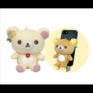 코리락쿠마 플레이참 휴대폰 그립톡 거치대 인형 이미지