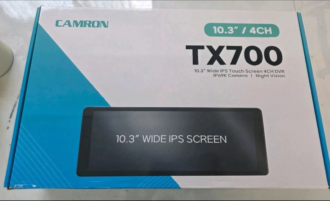 캠론 신제품 CT2000,CT1500 10.36인치 신제품 화물 4채널 블랙박스 이미지