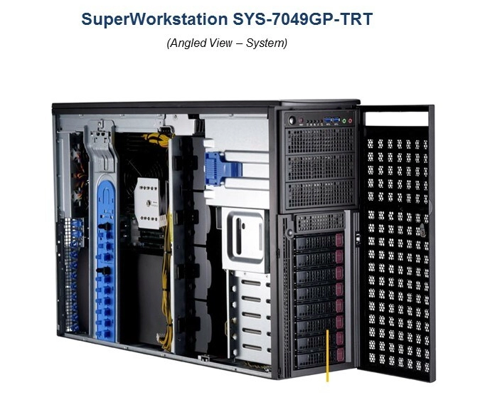 4GPU 슈퍼마이크로 딥러닝 AI 서버 워크스테이션 - 안심되는 중고거래