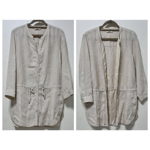 BCBG 린넨 마 블라우스 자켓 이미지