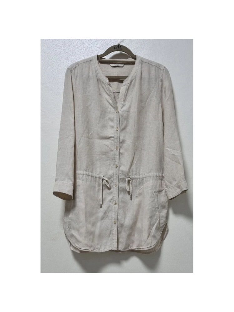 BCBG 린넨 마 블라우스 자켓 이미지