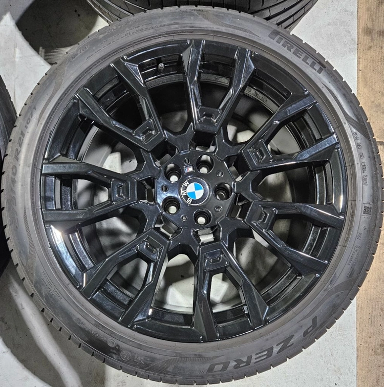 BMW X5 X6 915M 21인치 순정휠 / 피렐리 P ZERO 런플렛 한대분 이미지