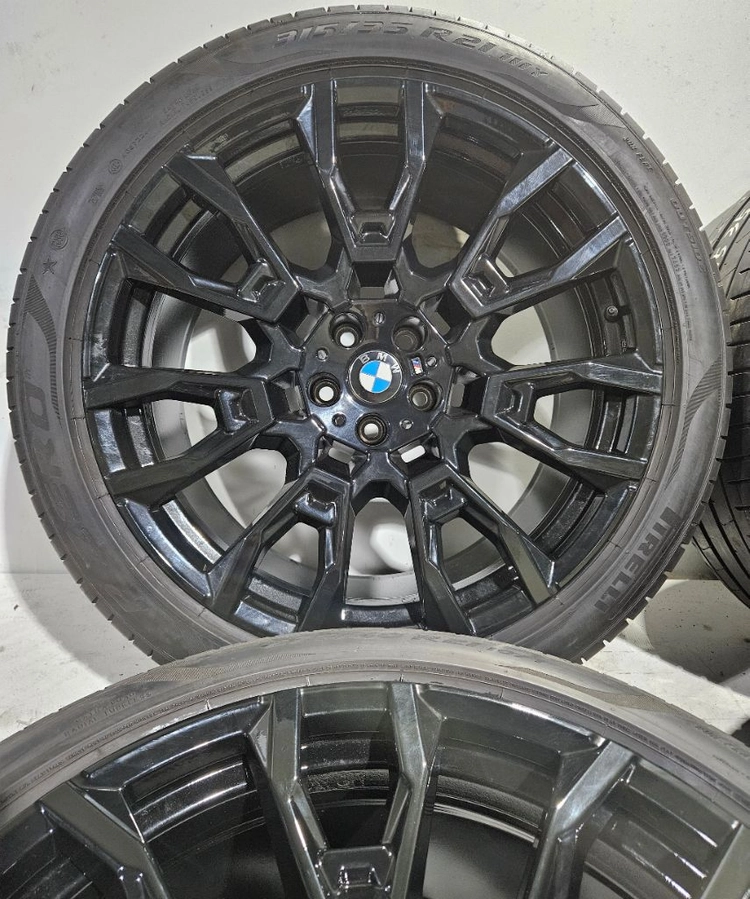 BMW X5 X6 915M 21인치 순정휠 / 피렐리 P ZERO 런플렛 한대분 이미지