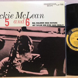 LP ; jackie McLean - 4,5, and 6 재키 맥클린 재즈 엘피 음반 jazz 이미지