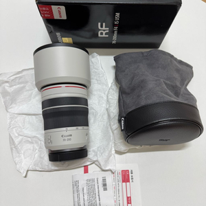 캐논 rf 70-200 f4 알형아 구매 한달도 안지난 신품급 보증 28.8 판매해요 교환ok 이미지