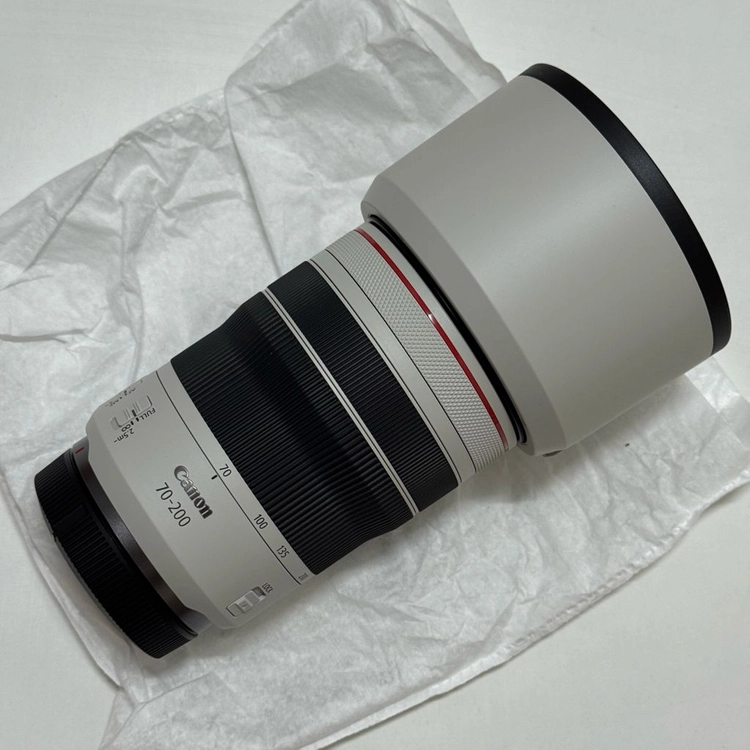 캐논 rf 70-200 f4 알형아 구매 한달도 안지난 신품급 보증 28.8 판매해요 교환ok 이미지