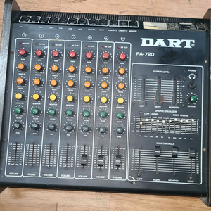 다트 PA-720 믹싱 앰프 이미지