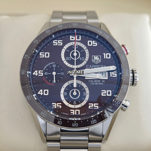 태그호이어 카레라 칼리버 16 크로노그래프 43mm 딥 브라운 CV2A1S 이미지