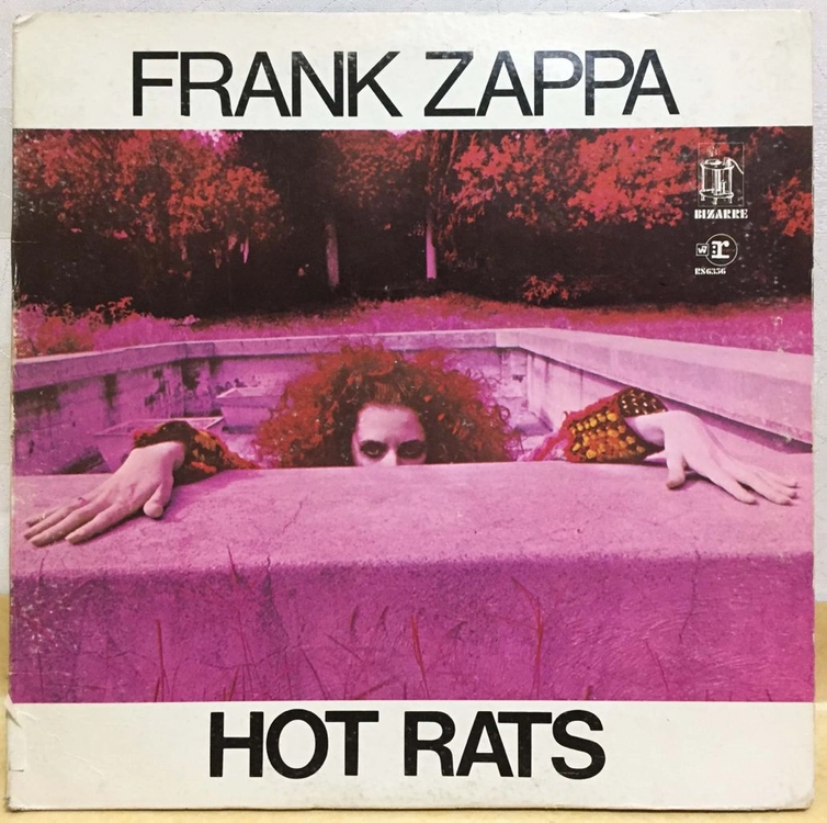LP ; frank zappa - hot rats 프랭크 자파 싸이키델릭 락 명반 psychedelic rock 이미지