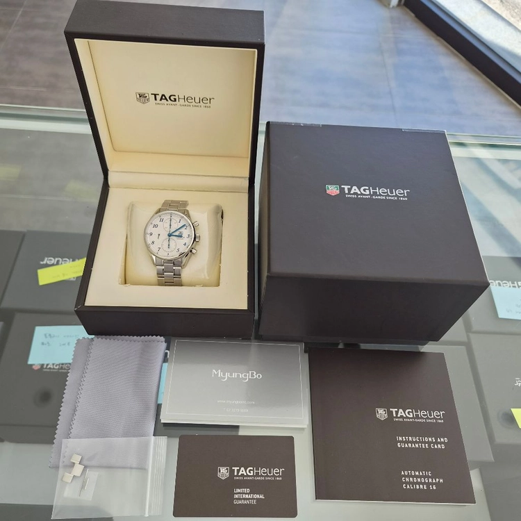 태그호이어 구형 까레라 헤리티지 크로노그래프 41mm CAS2111 이미지