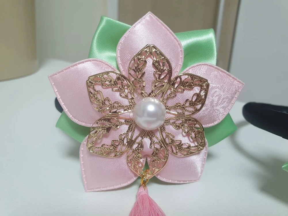 여아 한복 배씨머리띠 이미지