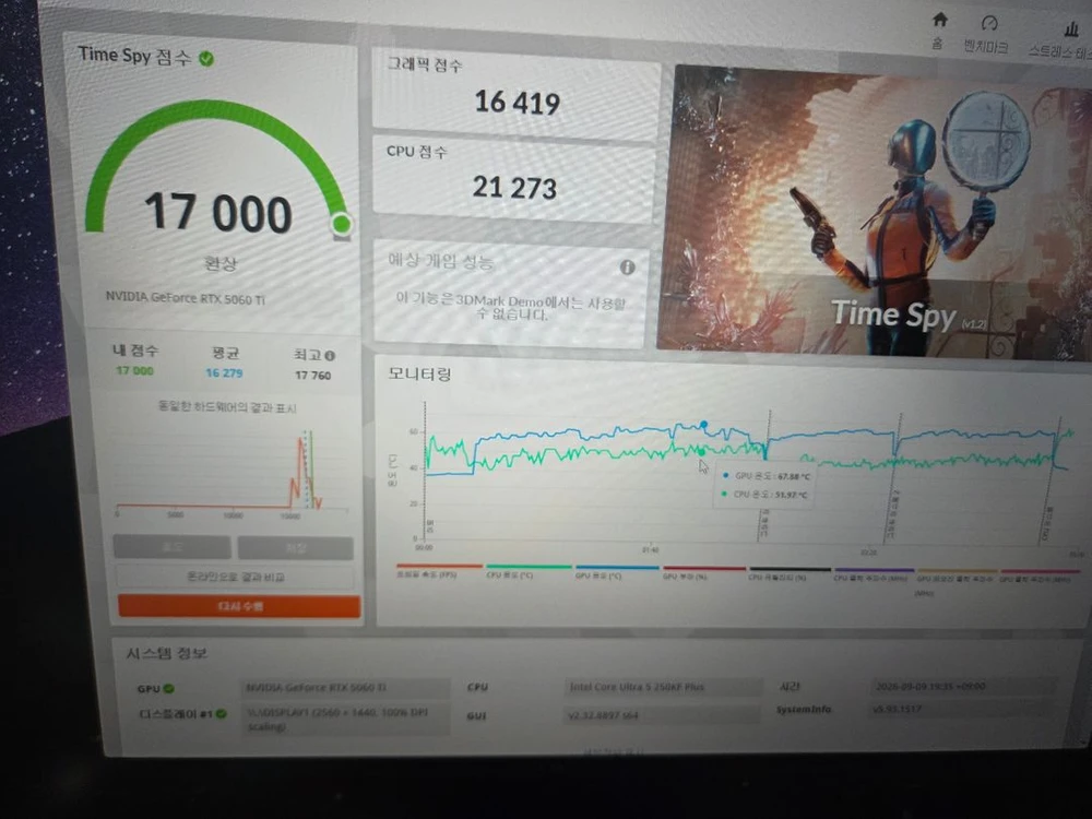 5060ti 16gb 팝니다 이미지