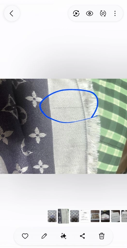 루이비통 정품 숄 이미지