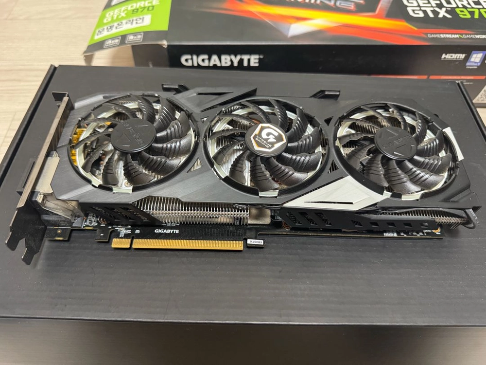 기가바이트 xtream GTX 970 4g 게이밍 그래픽카드 이미지