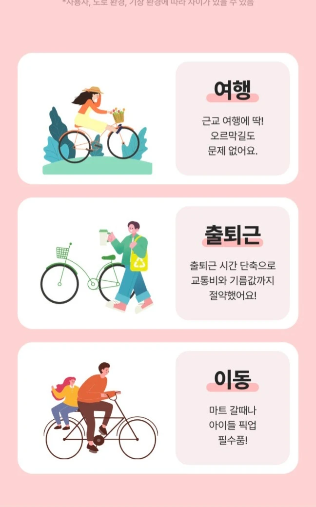 비아지오V 6접이식 전기자전거 블랙 이미지