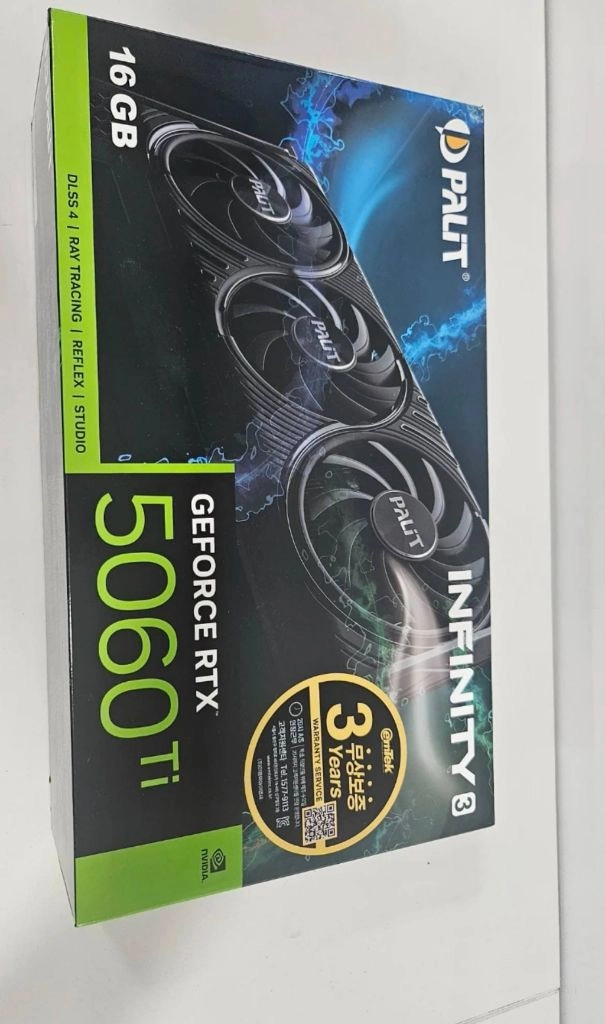 PALIT RTX 5060Ti INFINITY3 16GB 그래픽카드 - 안심되는 중고거래