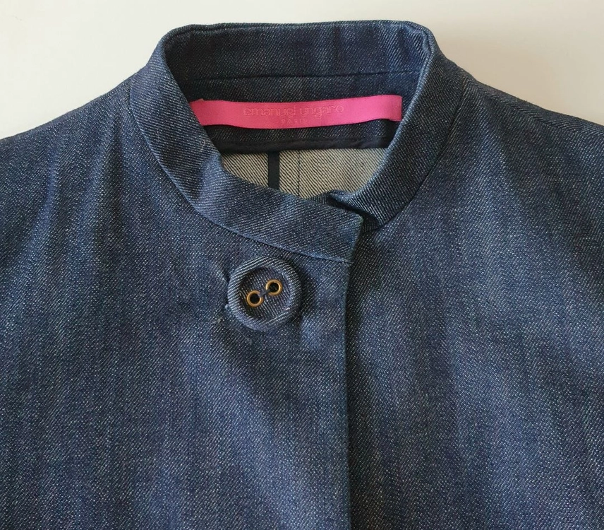 엠마뉴엘 웅가로 정품 여성 데님 자켓 볼륨 소매 38사이즈 이미지