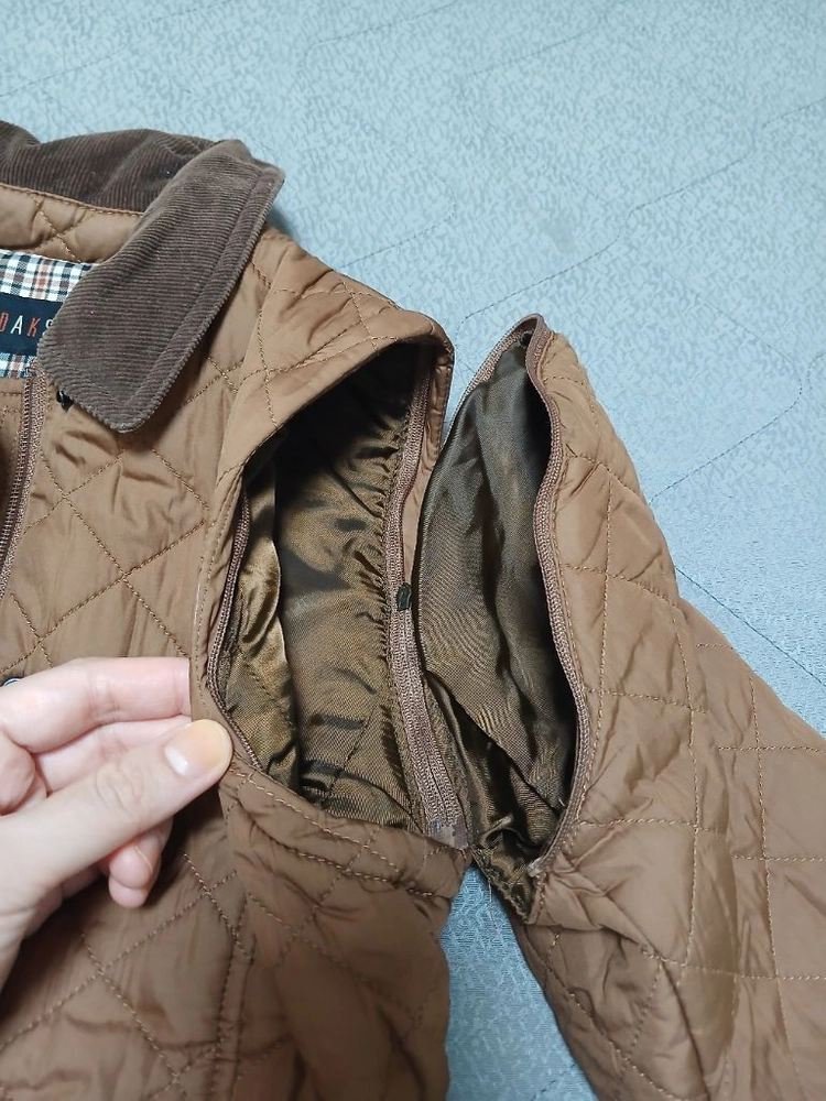 여아 닥스 퀼팅 자켓 140 조끼 점퍼 이미지