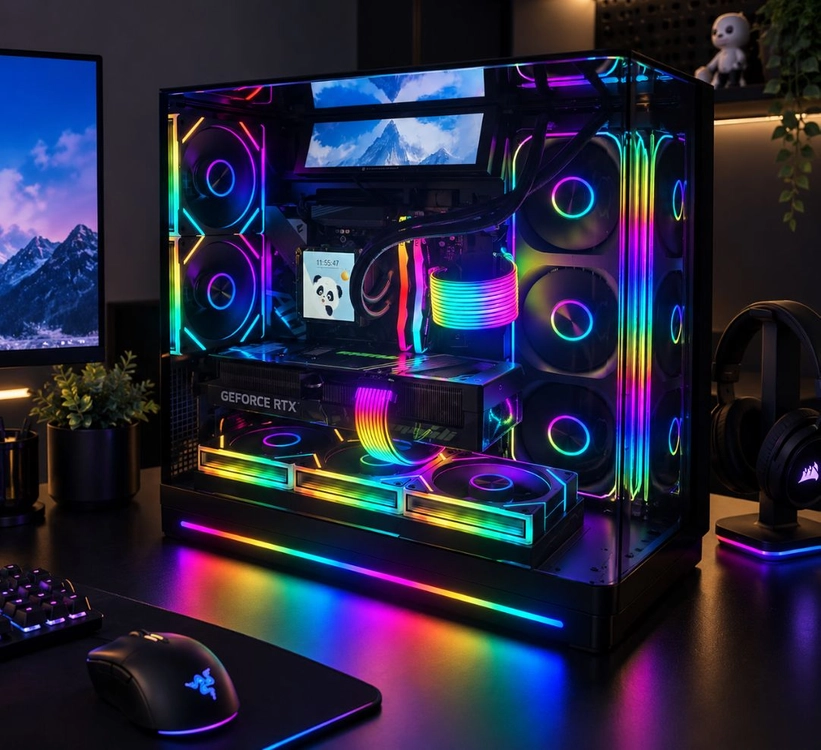 (개인) 라이젠7 9800X3D RTX5080 신품 고사양본체 팝니다 이미지