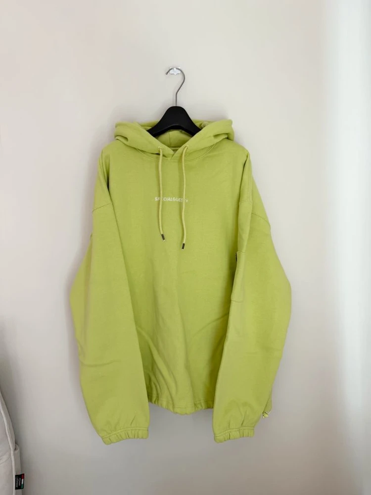 스페셜게스트 ADJUST HOODIE N 후드티 라임에이드 L 이미지