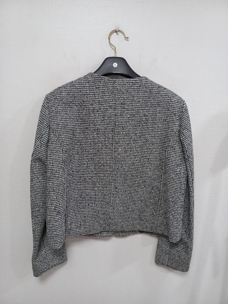 망고매니플리즈 BURD TWEED JACKET 블랙S 이미지