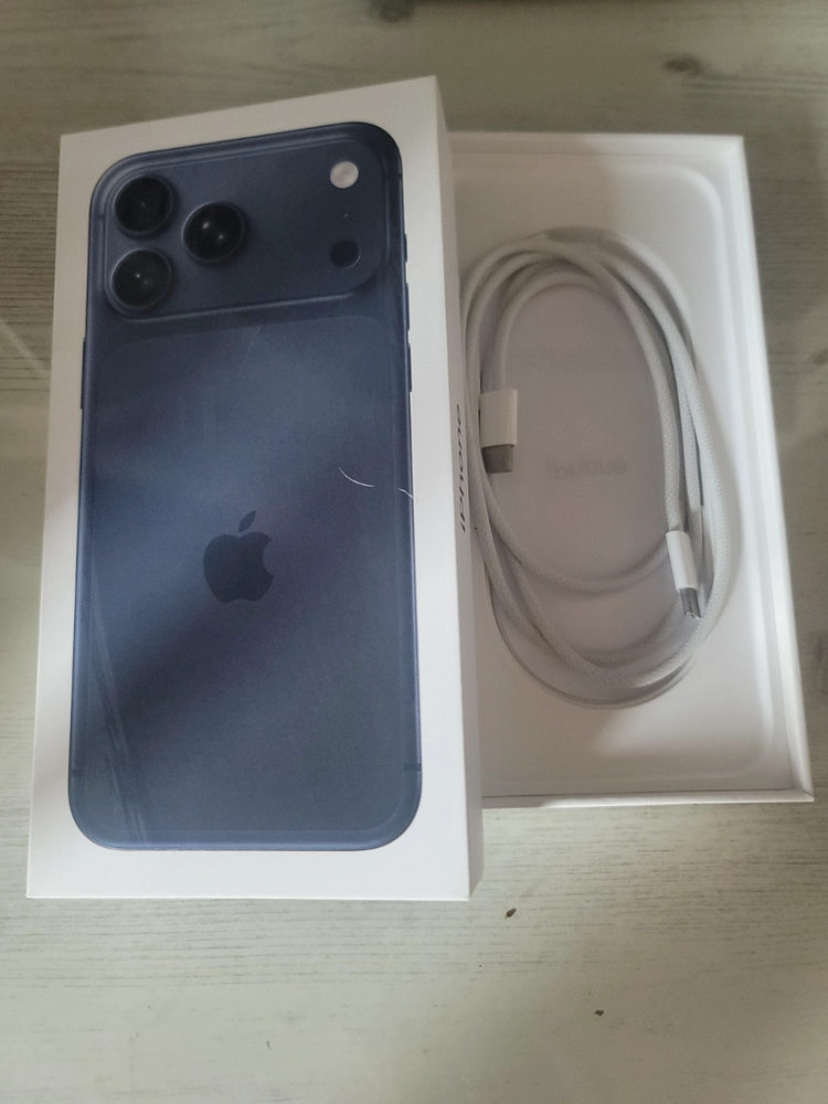 아이폰17프로맥스 256GB 딥블루 판매 이미지