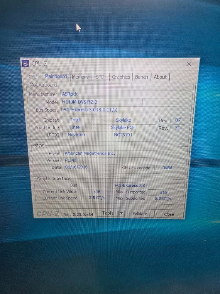인텔 i5-6500 + ASRock H110M-DVS 메인보드 세트 판매 이미지