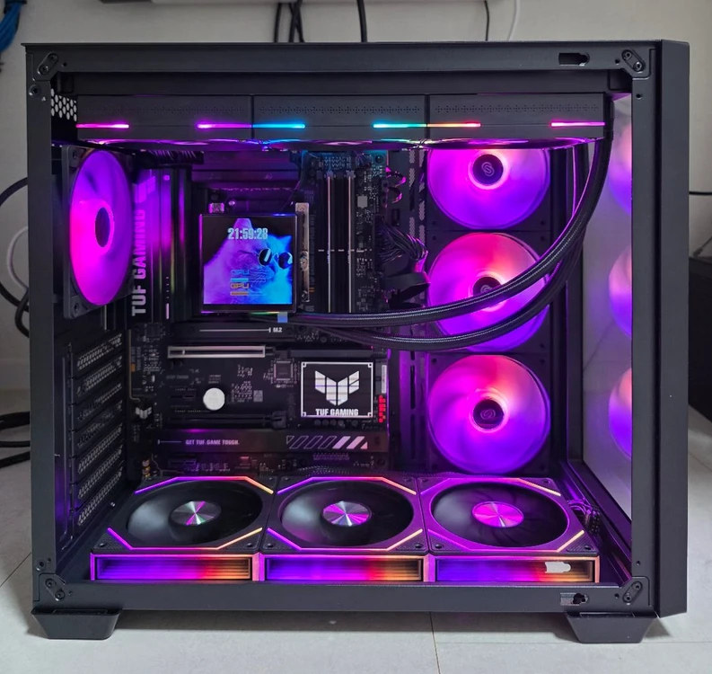 9800X3D , 32램 1000w 반본체 게이밍 컴퓨터 팝니다 - 안심되는 중고거래