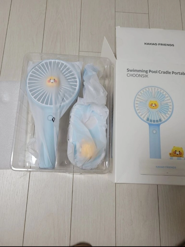 춘식이 무선선풍기 이미지