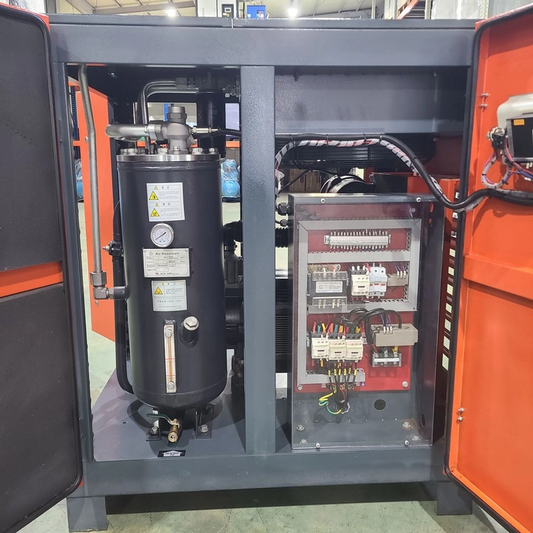 30마력 스크류 콤프레샤 세트 – 중고 콤프레셔 이미지