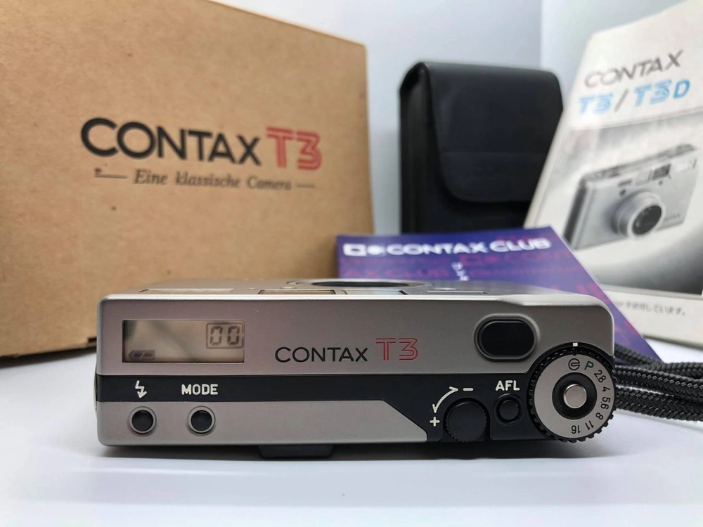 CONTAX T3 실버 풀구성팝니다. 콘탁스 T3 이미지